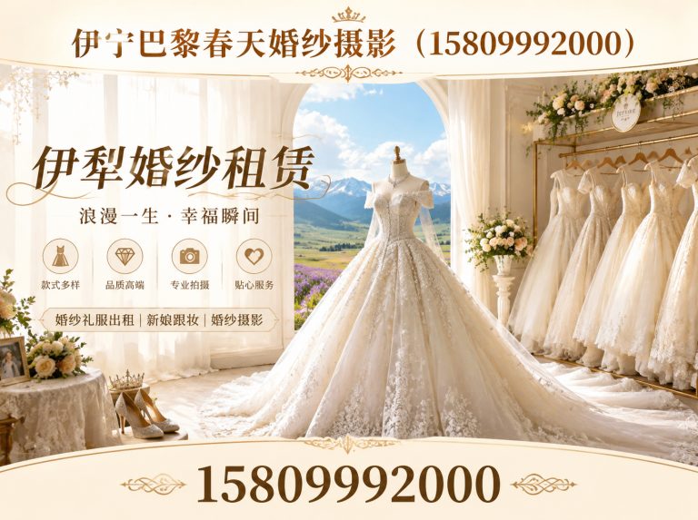 霍尔果斯市赛里木湖婚纱照展示图